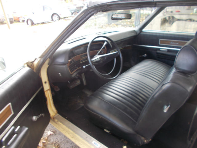 1969 cream Ford Galaxie Convertible