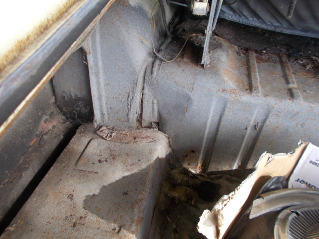 1969 cream Ford Galaxie Convertible