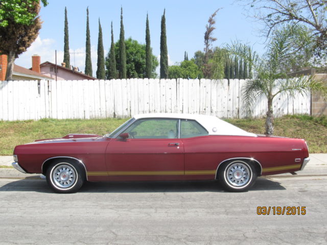 1969 Burgundy Ford Torino