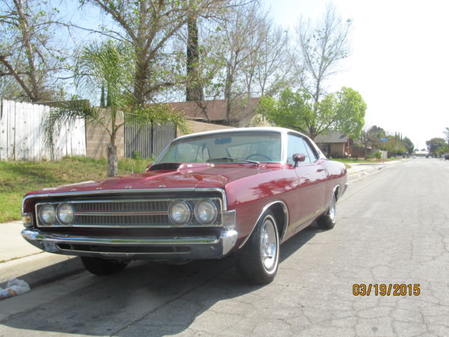 1969 Burgundy Ford Torino