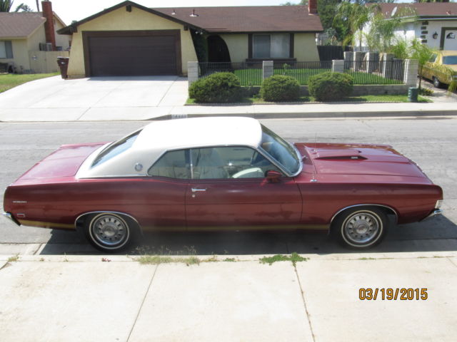1969 Burgundy Ford Torino