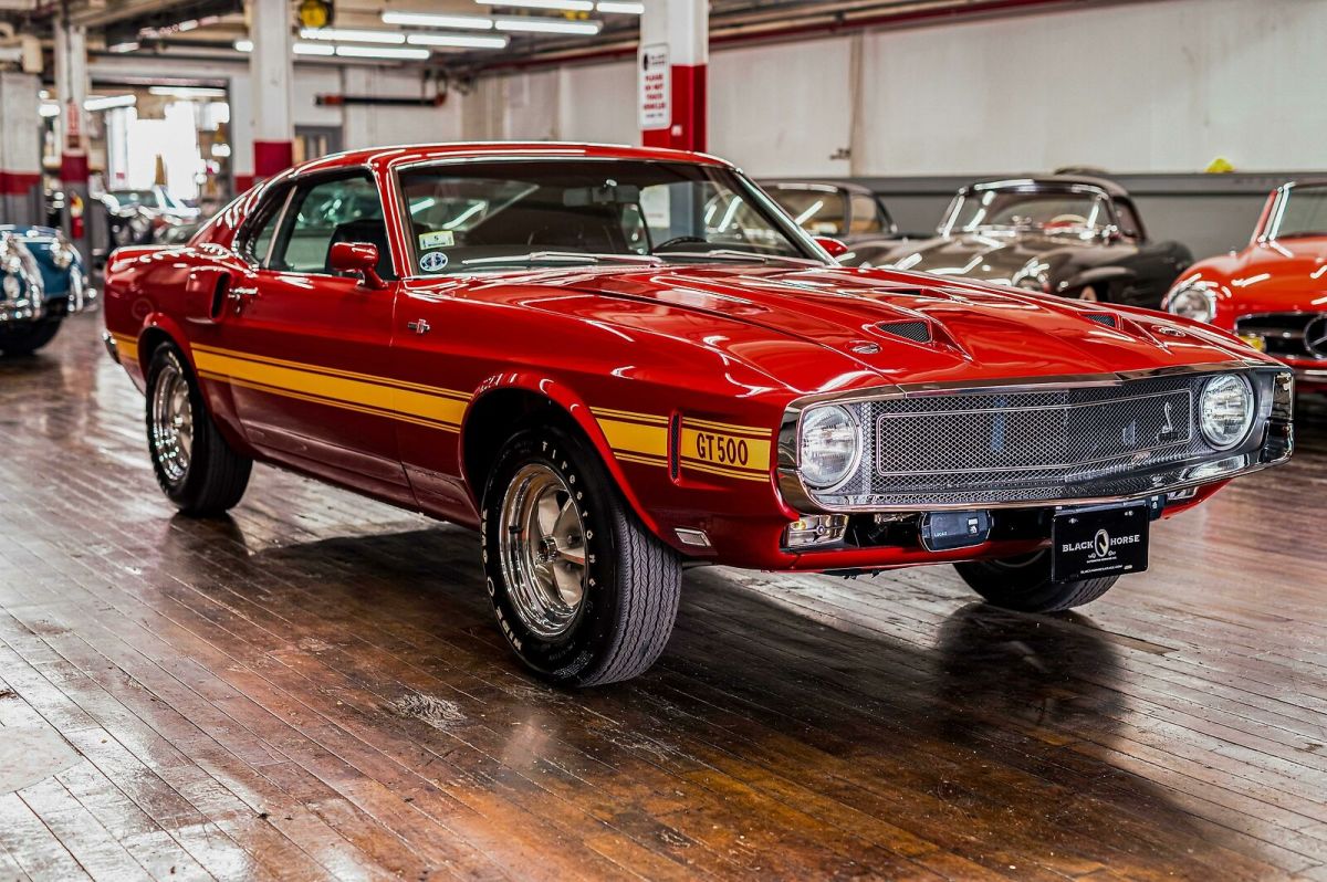 1969 Red Ford GT500 Fastback