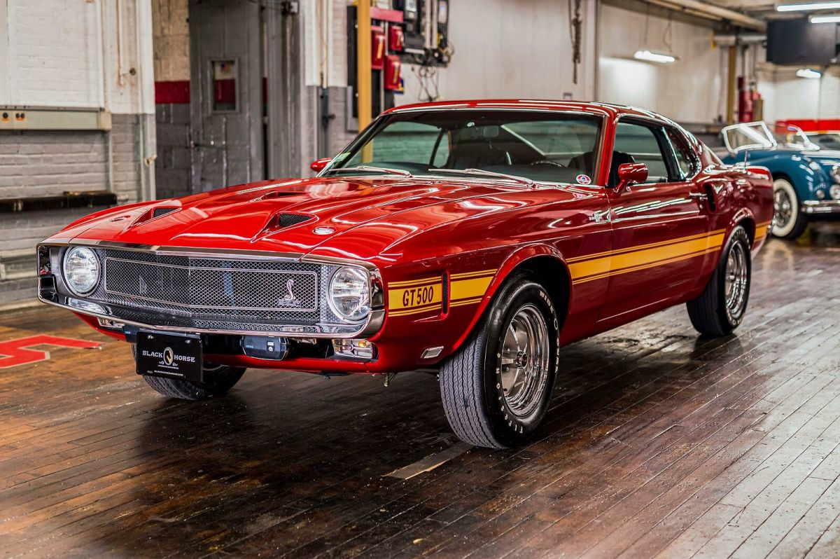 1969 Red Ford GT500 Fastback