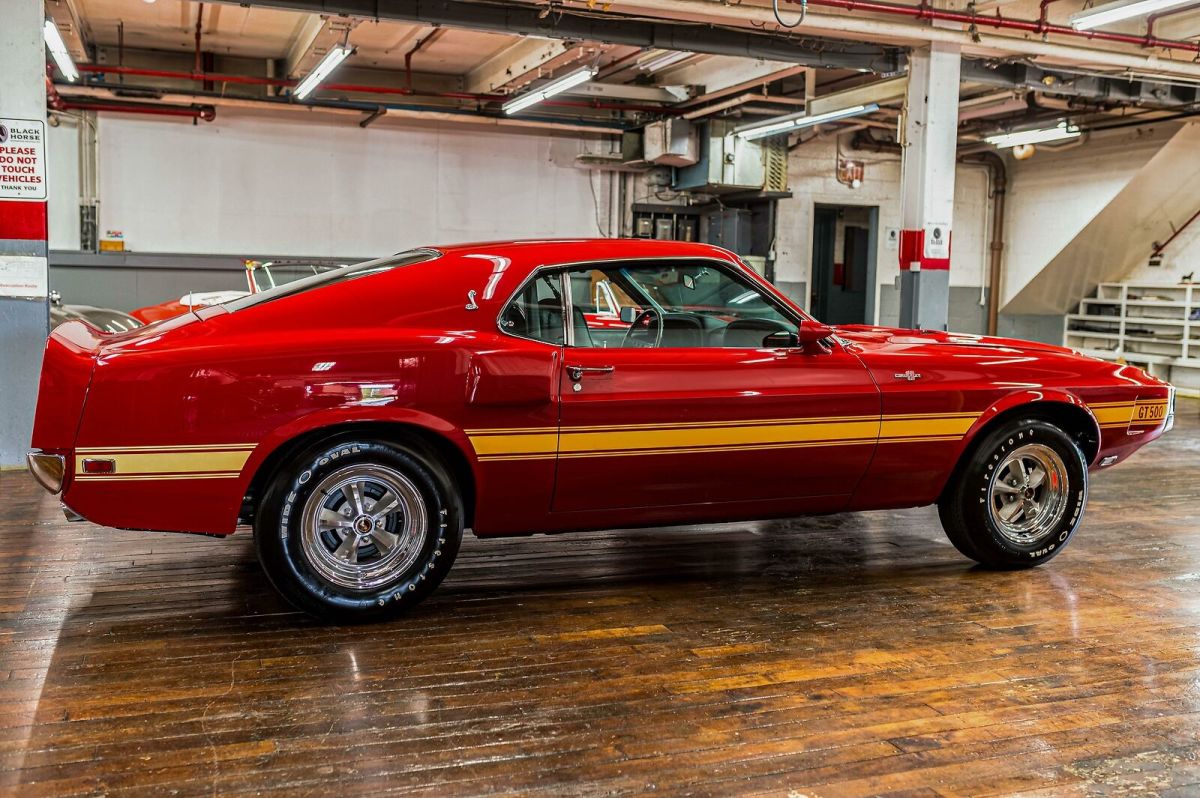 1969 Red Ford GT500 Fastback