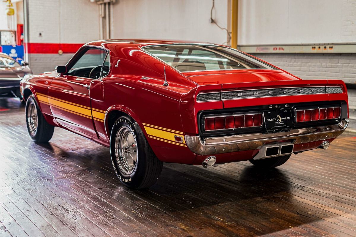 1969 Red Ford GT500 Fastback