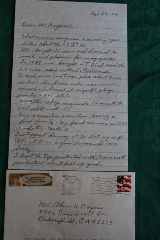 1969 Med. Lime Metallic (M-32-J number 2041-A) Ford Other 2 Door Hard Top