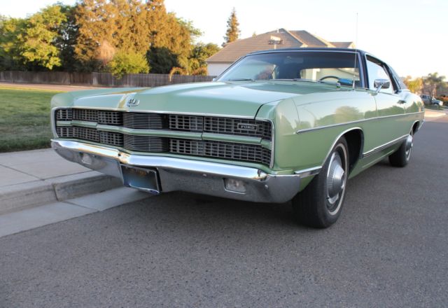 1969 Med. Lime Metallic (M-32-J number 2041-A) Ford Other 2 Door Hard Top