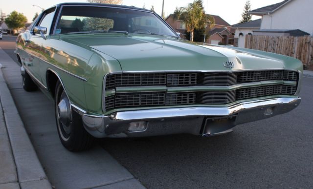 1969 Med. Lime Metallic (M-32-J number 2041-A) Ford Other 2 Door Hard Top