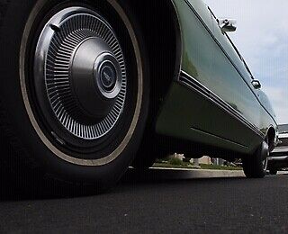 1969 Green Ford LTD Coupe