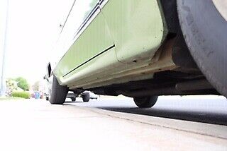 1969 Green Ford LTD Coupe