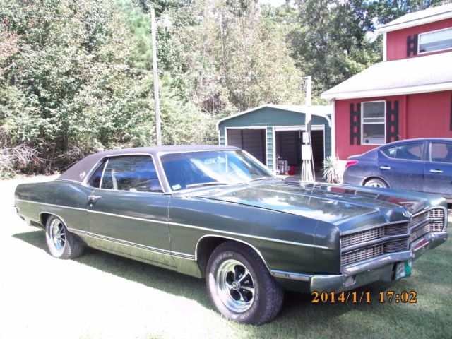 1969 Green Ford LTD Coupe