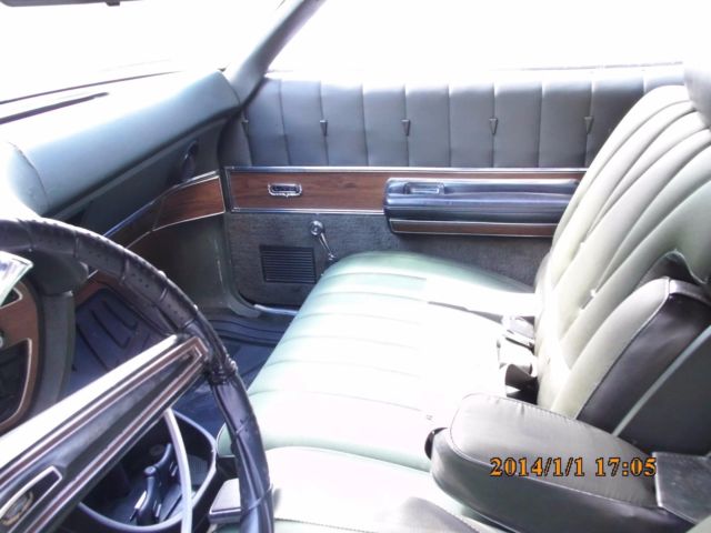 1969 Green Ford LTD Coupe
