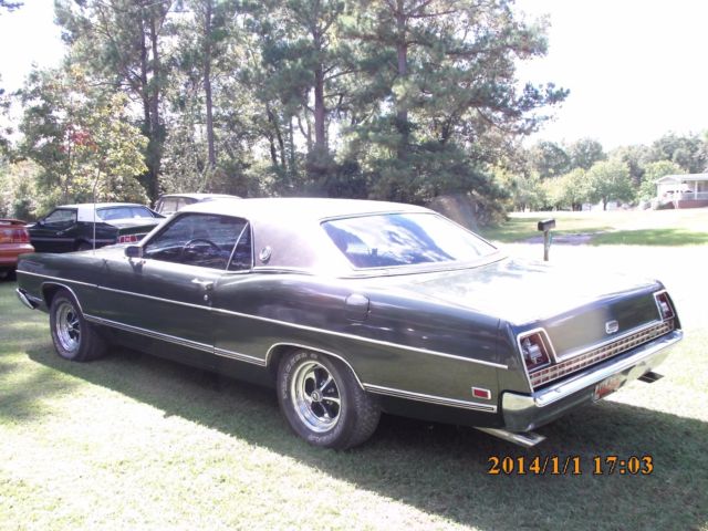 1969 Green Ford LTD Coupe