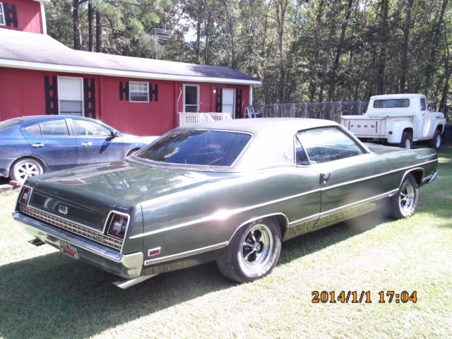 1969 Green Ford LTD Coupe
