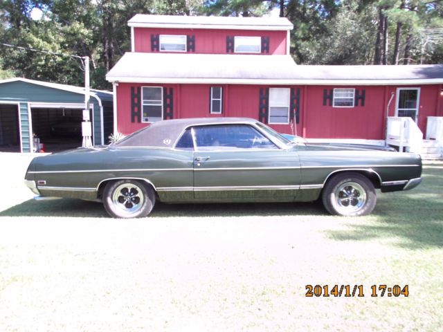1969 Green Ford LTD Coupe