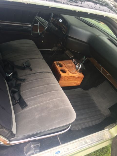 1969 Green Ford Galaxie Coupe