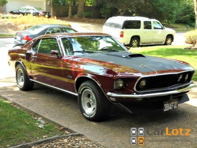 1969 Red Ford Mustang Coupe