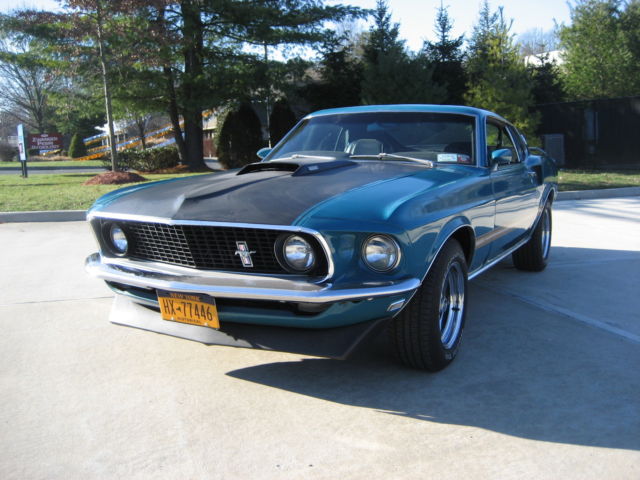 1969 Red Ford Mustang Coupe
