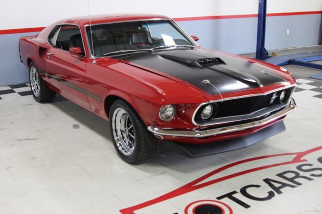 1969 Red Ford Mustang Coupe