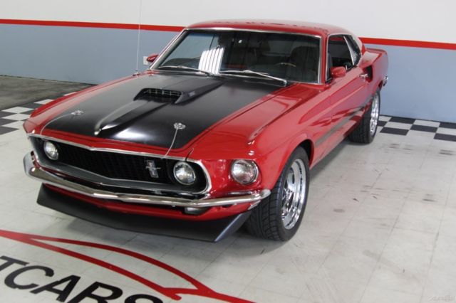 1969 Red Ford Mustang Coupe