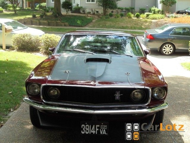 1969 Red Ford Mustang Coupe