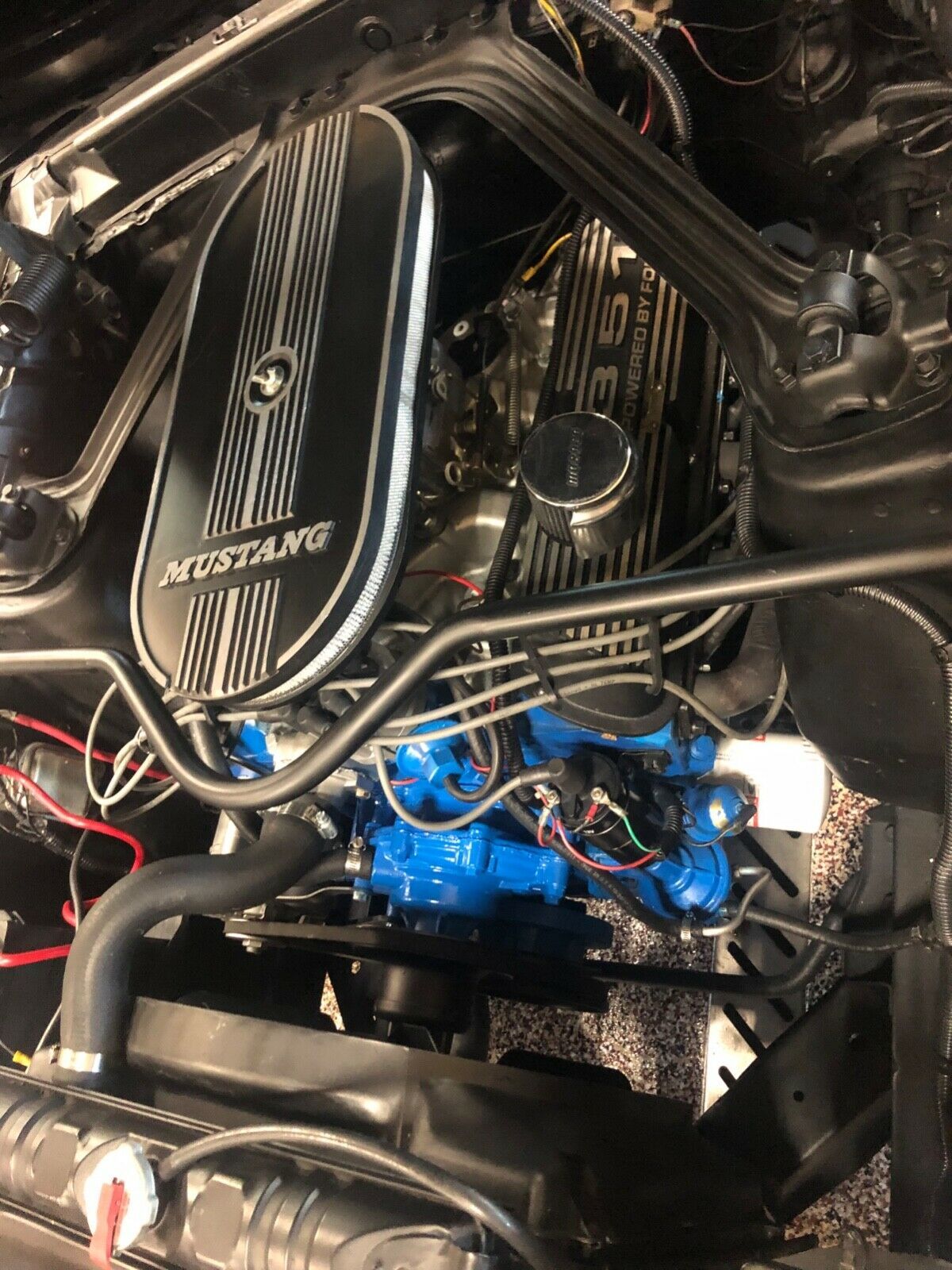 1969 Black Ford Mustang