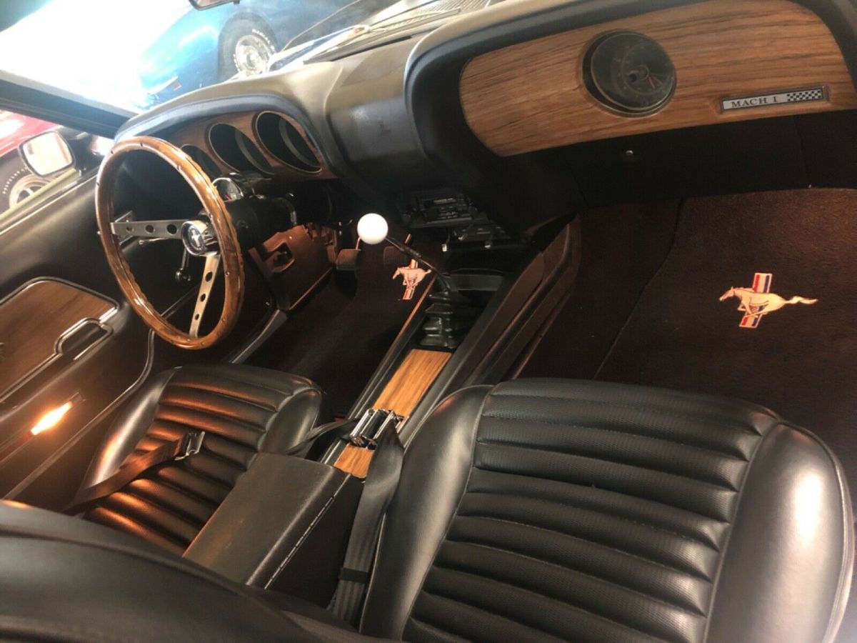 1969 Black Ford Mustang