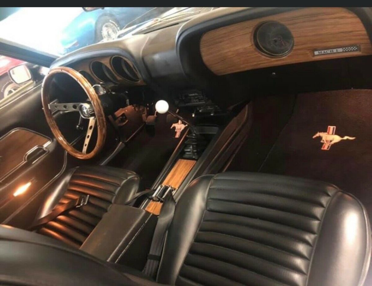 1969 Black Ford Mustang