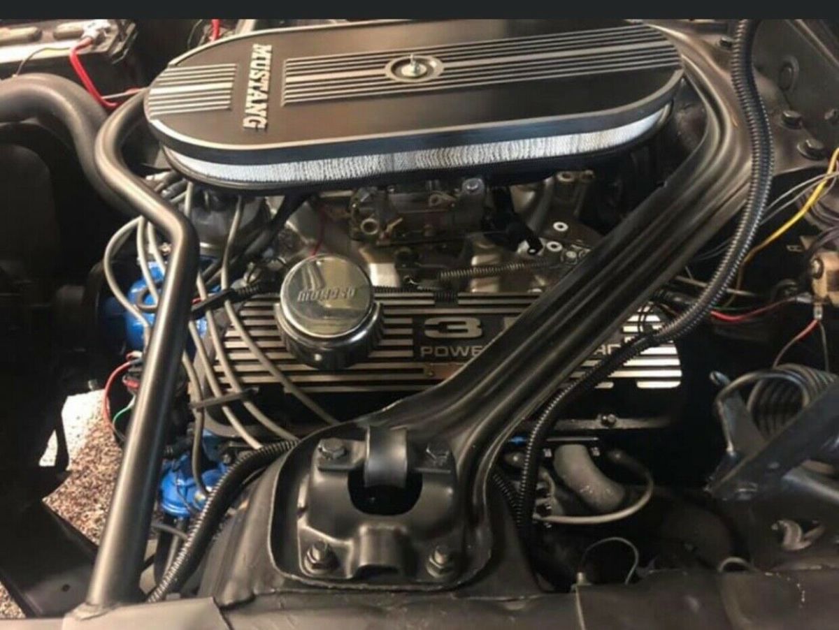 1969 Black Ford Mustang