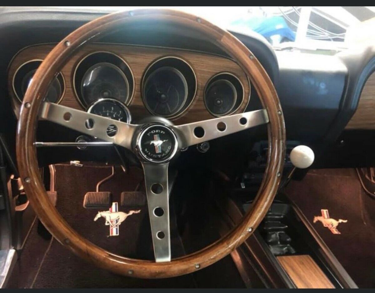 1969 Black Ford Mustang