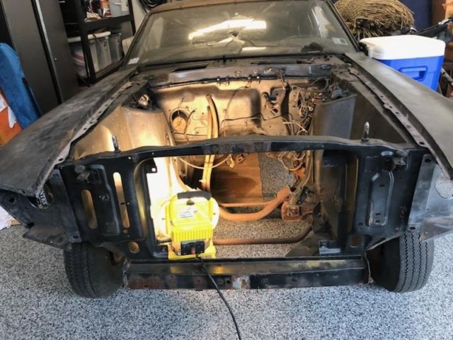 1969 Jade Black Ford Mustang