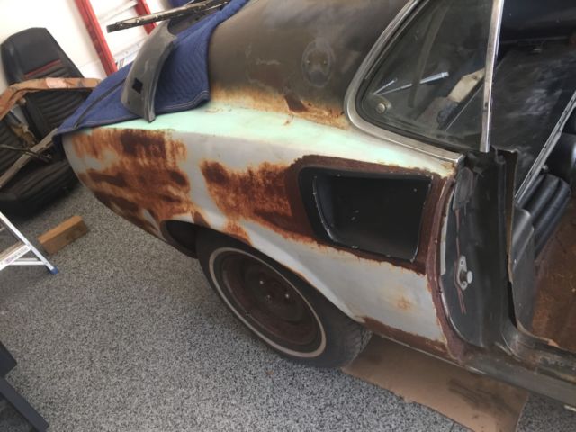 1969 Jade Black Ford Mustang