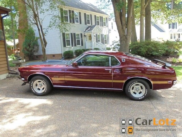 1969 Red Ford Mustang Coupe