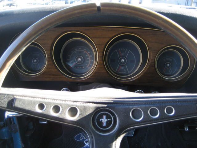 1969 Red Ford Mustang Coupe