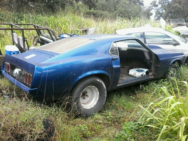 1969 Blue Ford Mustang Coupe