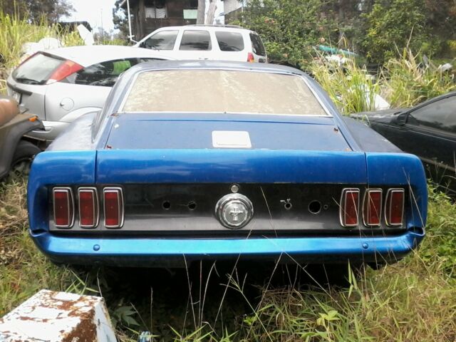 1969 Blue Ford Mustang Coupe