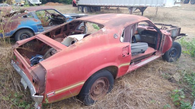 1969 Red Ford Mustang Fastback