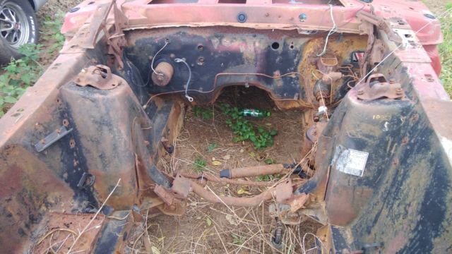 1969 Red Ford Mustang Fastback