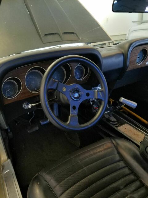 1969 Gold Ford Mustang Fastback