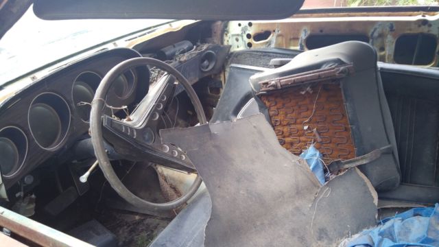 1969 Red Ford Mustang Fastback