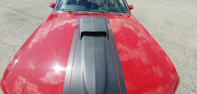 1969 Red Ford Mustang Coupe