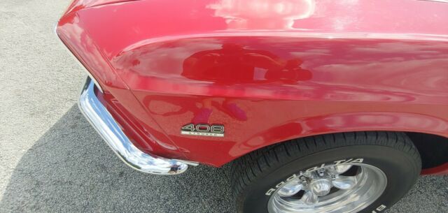 1969 Red Ford Mustang Coupe