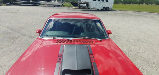 1969 Red Ford Mustang Coupe