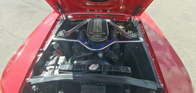 1969 Red Ford Mustang Coupe