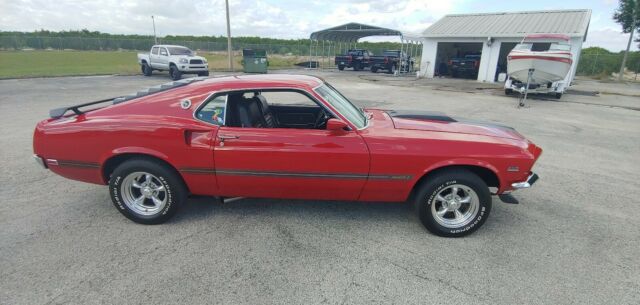 1969 Red Ford Mustang Coupe