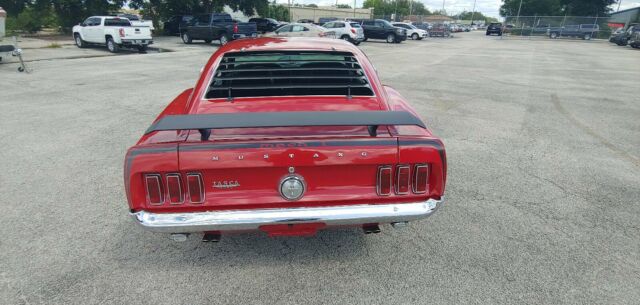 1969 Red Ford Mustang Coupe