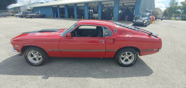 1969 Red Ford Mustang Coupe