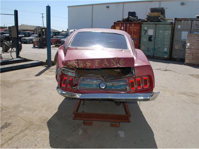 1969 Blue Ford Mustang Fastback