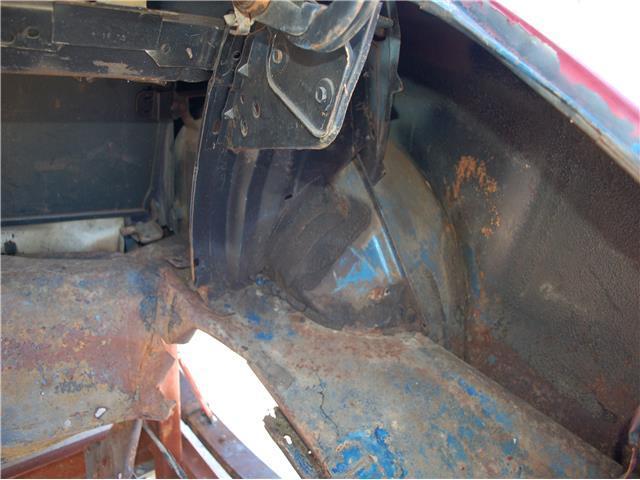 1969 Blue Ford Mustang Fastback