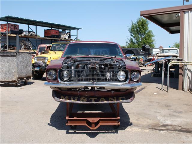 1969 Blue Ford Mustang Fastback